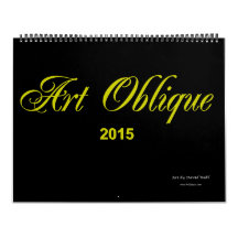 Calendario oblicuo 2015 del arte