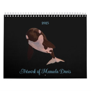 Calendario Obra de arte de Manuela Davis 2025