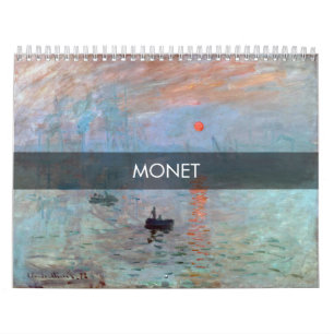 Calendario Obra maestra de Claude Monet