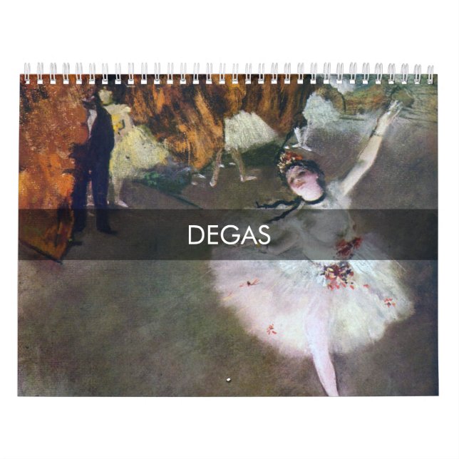 Calendario Obra maestra de Edgar Degas (Tapa)