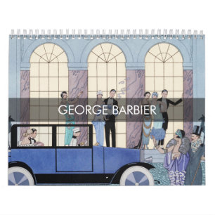 Calendario Obra maestra de George Barbier