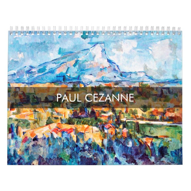 Calendario Obra maestra de Paul Cezanne (Tapa)