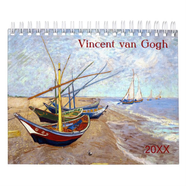 Calendario Obras maestras de arte de Vincent van Gogh (Tapa)