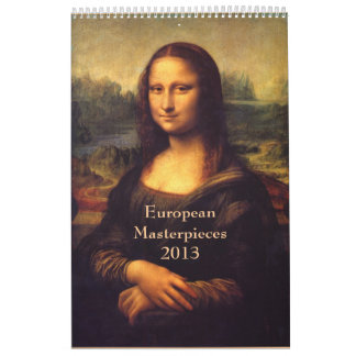 Calendario Obras maestras europeas
