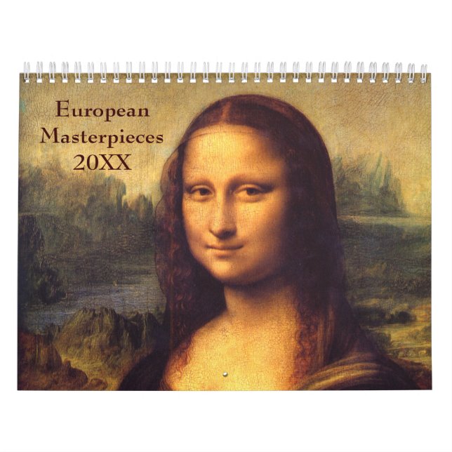 Calendario Obras maestras europeas ~ Cambios en 2019 (Tapa)