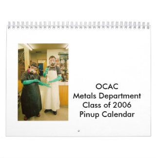 Calendario OCAC Metals la clase del departamento del