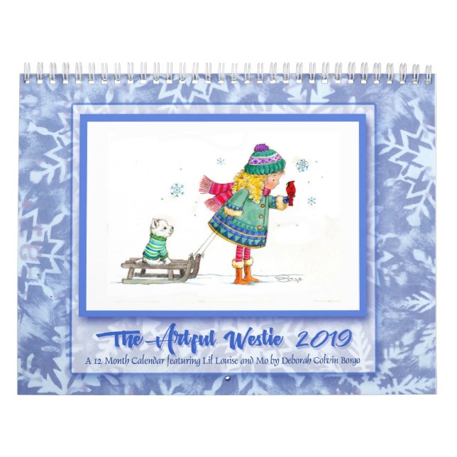 Calendario Occidental 2019 por Deborah Borgo (Tapa)