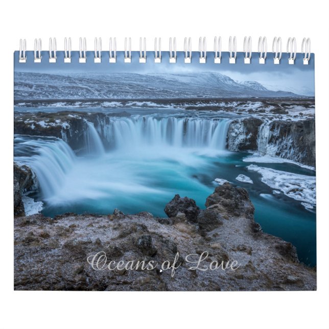 Calendario Océanos de Amor (Tapa)