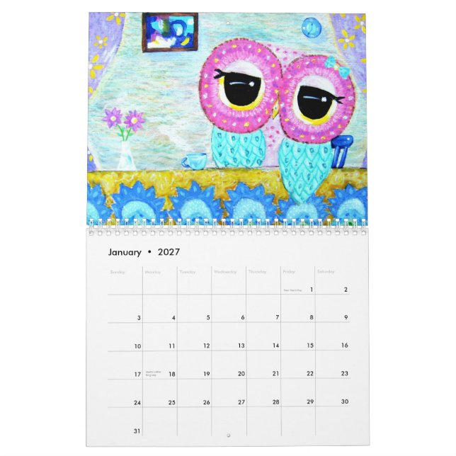 Calendario Ofelia 2010 (Jan 2027)