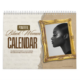 Calendario Official 2026 Powerful Black Women Calendar