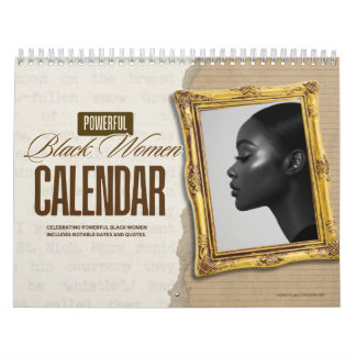 Calendario Official 2026 Powerful Black Women Calendar