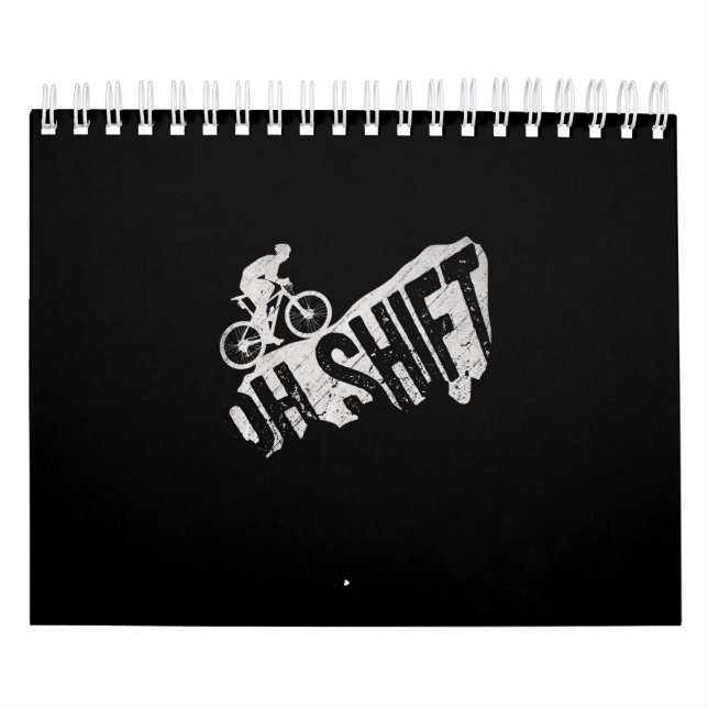 Calendario Oh Shift Montaña Bicicleta Bicicleta (Tapa)