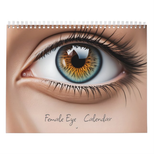 Calendario Ojo femenino (Tapa)