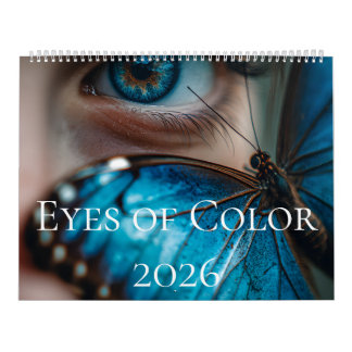 Calendario Ojos de Color 2026