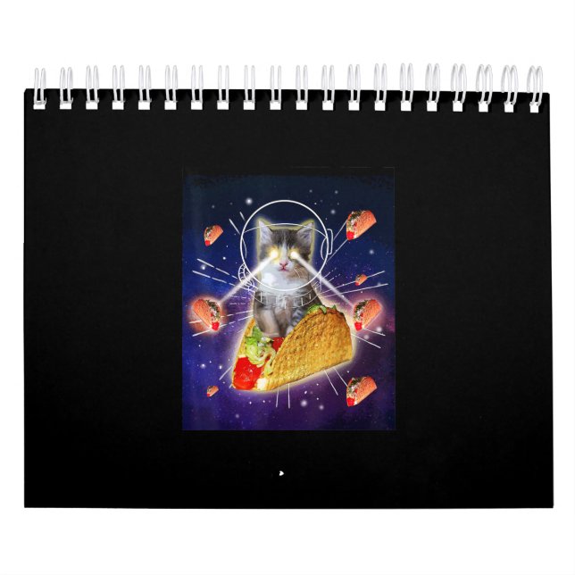 Calendario Ojos Láser Taco del Espacio (Tapa)