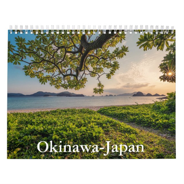 Calendario Okinawa-Japón (Tapa)