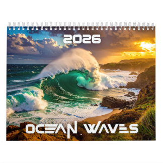CALENDARIO OLAS DEL OCÉANO - 2026 -