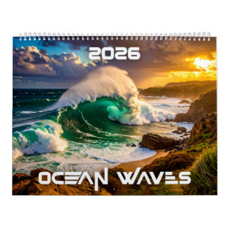CALENDARIO OLAS DEL OCÉANO - 2026 -