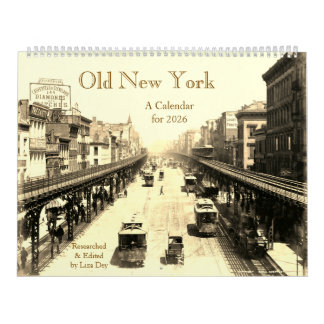 Calendario Old New York, A 2026 Calendar