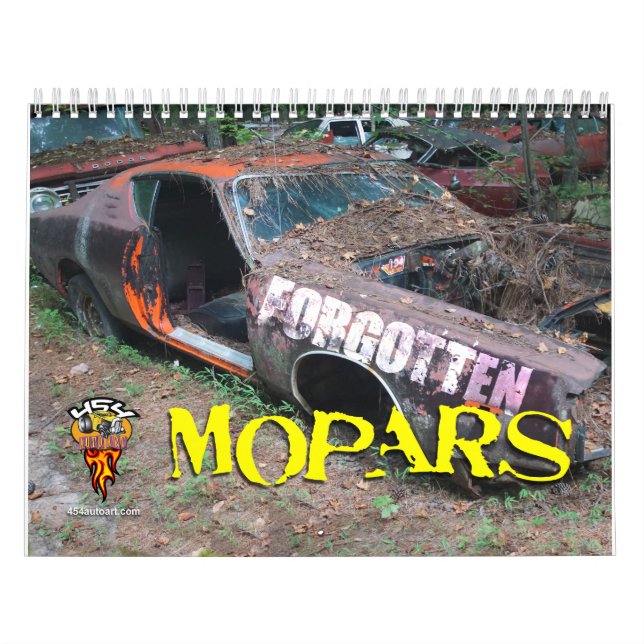 Calendario olvidado de Mopars (Tapa)