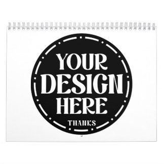 Calendario One-of-a-kind, elegant, clean & bold