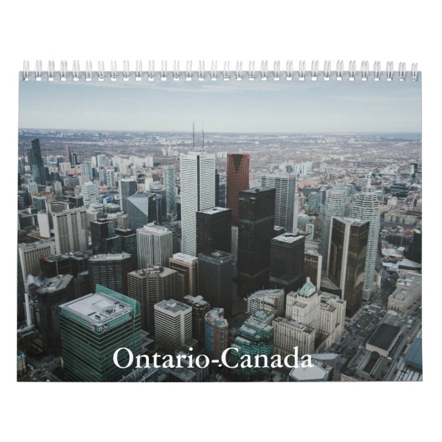 Calendario Ontario-Canadá (Tapa)