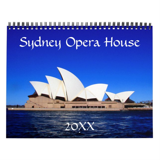 Calendario ópera de sydney 2025 (Tapa)