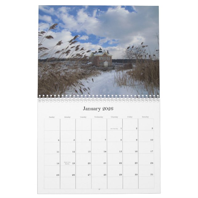 Calendario Opiniones del valle del Hudson (Jan 2026)