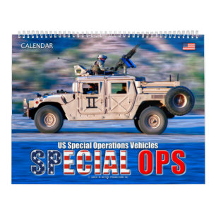 Calendario OPS ESPECIALES - Vehículos de operaciones especial