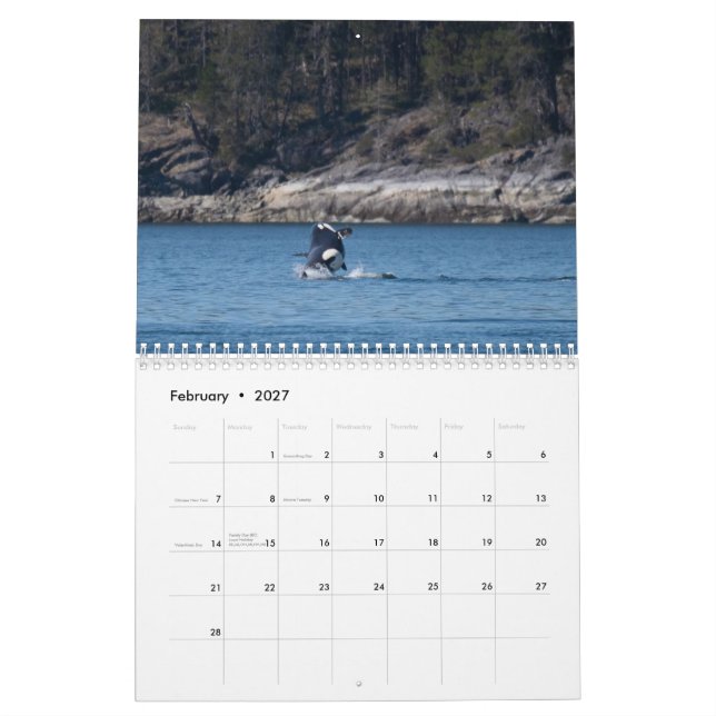 Calendario Orca 2022 (Feb 2027)