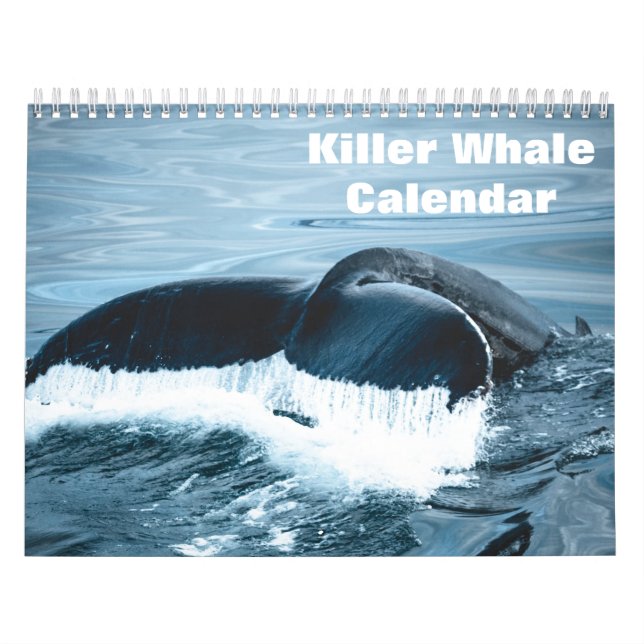 Calendario Orca Ballena Asesina 2026 (Tapa)
