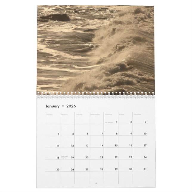 Calendario Oregon (Jan 2026)