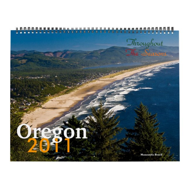 Calendario Oregon 2011 (Tapa)