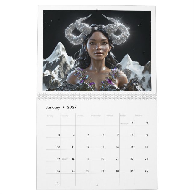 CALENDARIO ORIGINAL ART CALENDAR 2026  (Jan 2027)