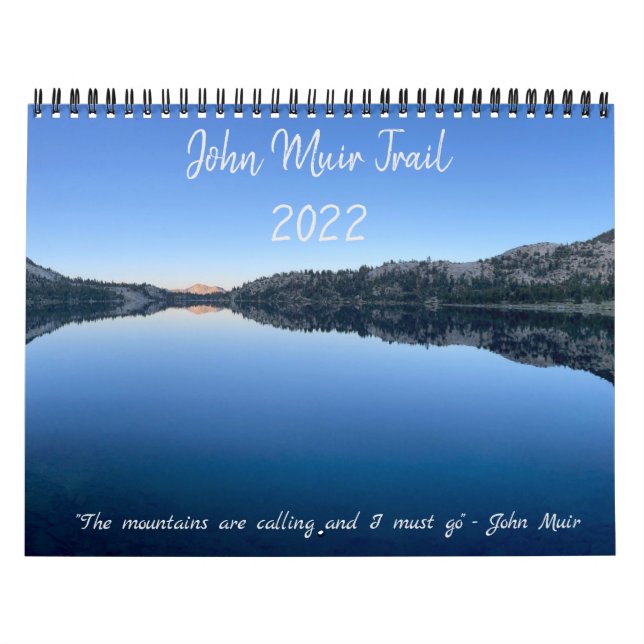Calendario original de John Muir Trail 2022 (Tapa)