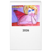 original healingcolors calendar 2026