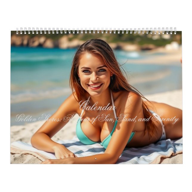 Calendario - Oro - Bikini (Tapa)