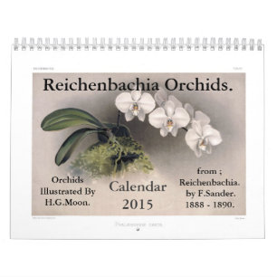 Calendario Orquídeas 2015 de Reichenbachia