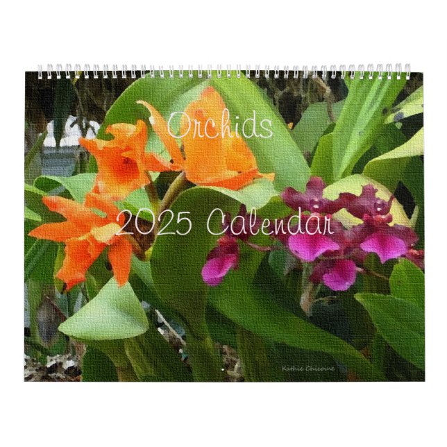 Calendario Orquídeas 2025 (Tapa)