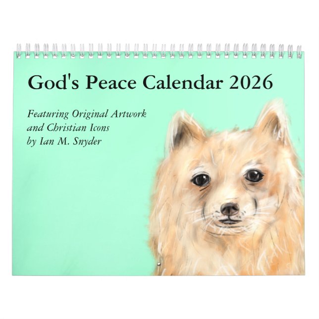 Calendario Ortodoxo de la Paz de Dios 2026 (Tapa)