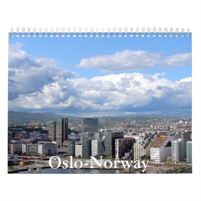 Calendario Oslo-Norway Calendar (Tapa)