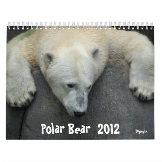 Calendario Oso polar 2012