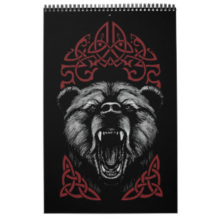 Calendario Oso Vikingo Rugiente