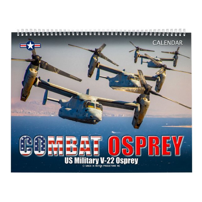 Calendario OSPREY COMBAT - Osprey V-22 (Tapa)