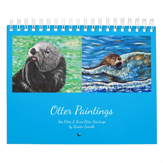 Calendario Otter Paintings (Tapa)