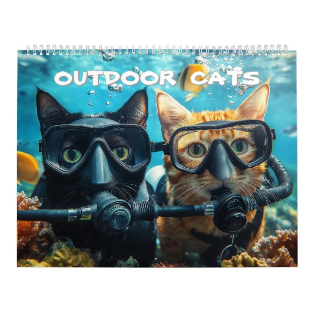 Calendario Outdoor Cats Calendar (Tapa)