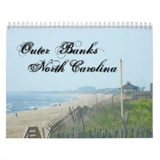 Calendario Outer Banks de Carolina del Norte