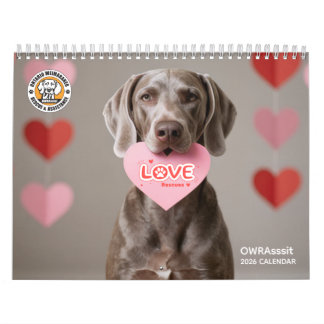 Calendario OWRAssist Love Rescues