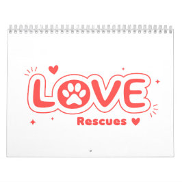 Calendario OWRAssist Love Rescues