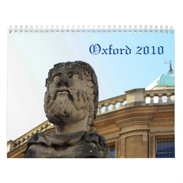Calendario Oxford, Reino Unido 2010 (Tapa)